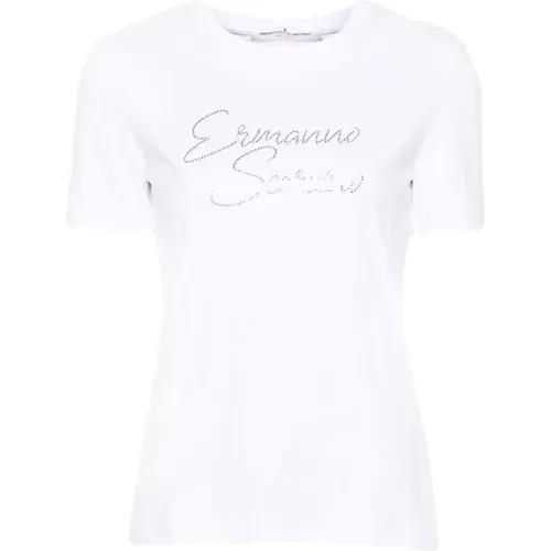T-Shirts & Polos for Women , female, Sizes: S, XS - Ermanno Scervino - Modalova