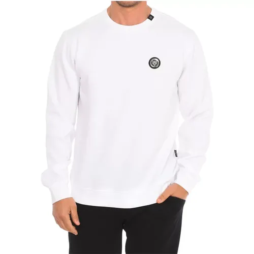 Rundhalsausschnitt Sweatshirt , Herren, Größe: XL - Plein Sport - Modalova