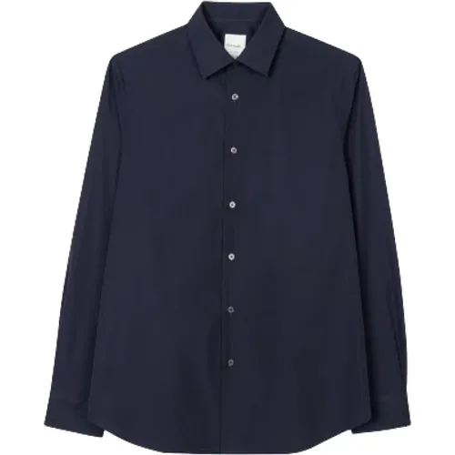 Cotton Poplin Tailored Shirt , male, Sizes: 2XL, M, S, XL - PS By Paul Smith - Modalova