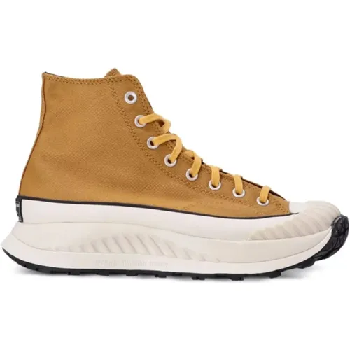 Burnt Honey Hi-Top Sneakers , male, Sizes: 9 UK, 10 UK - Converse - Modalova