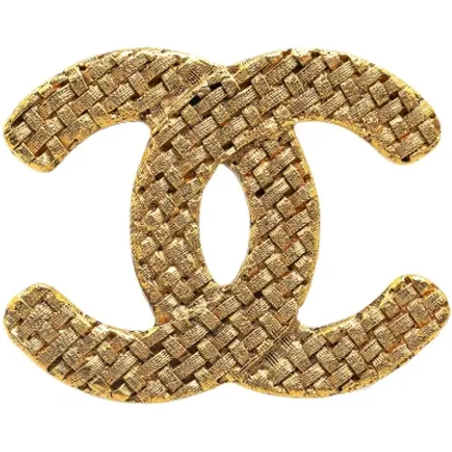 Pre-owned Metal brooches , female, Sizes: ONE SIZE - Chanel Vintage - Modalova