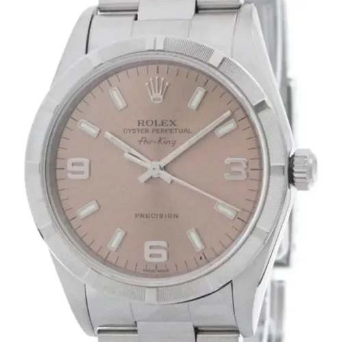 Pre-owned Stainless Steel watches , male, Sizes: ONE SIZE - Rolex Vintage - Modalova