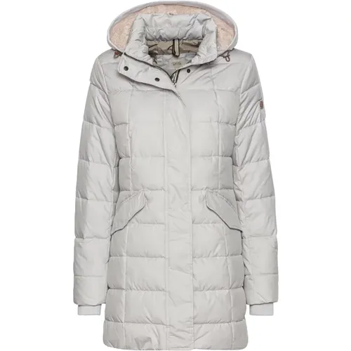 Quilted Jacket with Removable Hood , female, Sizes: 4XL, 2XL, S, 3XL - camel active - Modalova