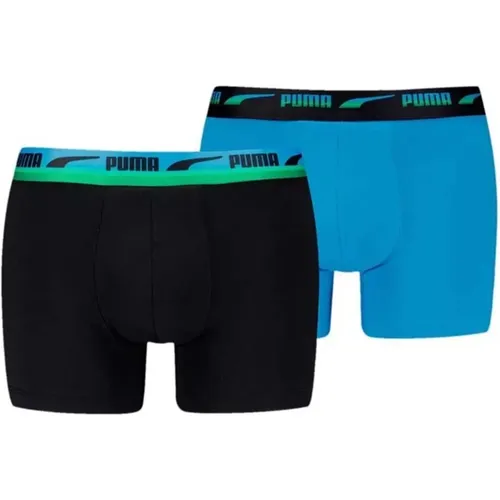 Gradient Waistband 2Pack Briefs Pack , Herren, Größe: M - Puma - Modalova