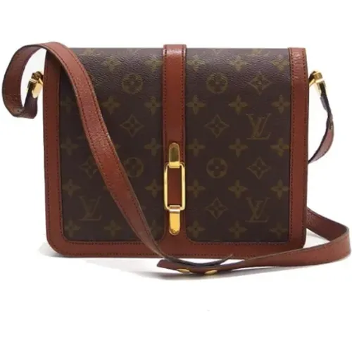 Pre-owned Leder Schultertasche , Damen, Größe: ONE Size - Louis Vuitton Vintage - Modalova