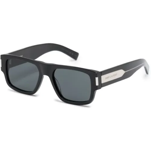 SL 659 001 Sunglasses , male, Sizes: 55 MM - Saint Laurent - Modalova