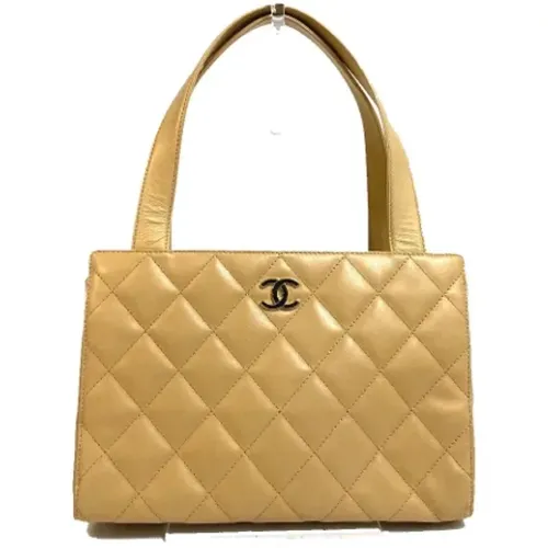 Pre-owned Leather chanel-bags , female, Sizes: ONE SIZE - Chanel Vintage - Modalova