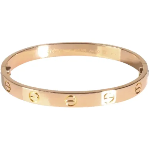 Pre-owned Rose Gold bracelets , female, Sizes: ONE SIZE - Cartier Vintage - Modalova