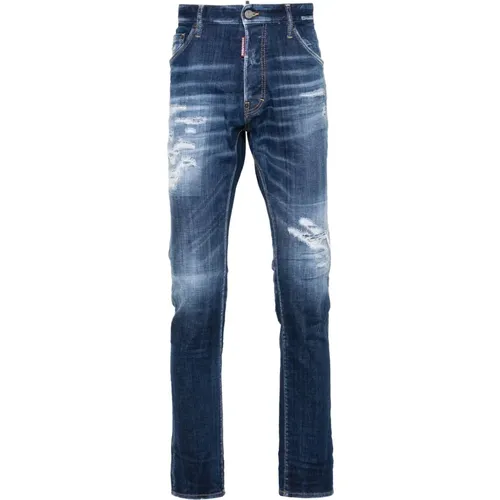 Slim Fit Jeans , Herren, Größe: L - Dsquared2 - Modalova