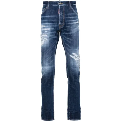 Slim Fit Jeans , Herren, Größe: M - Dsquared2 - Modalova