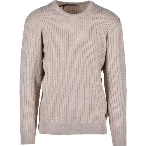 Stilvoller Strickpullover Mix , Herren, Größe: S - Gianni Lupo - Modalova