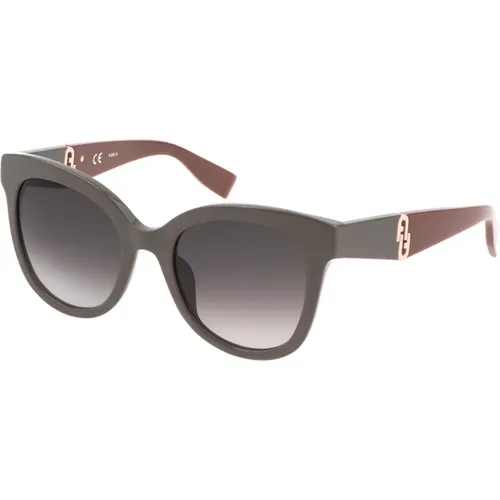 Stylish Sunglasses Sfu595 , female, Sizes: 52 MM - Furla - Modalova