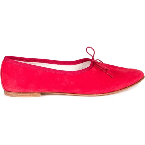 Italian Leather Ballerina Shoes , female, Sizes: 8 UK, 3 UK, 6 UK, 4 UK, 5 UK - Douuod Woman - Modalova