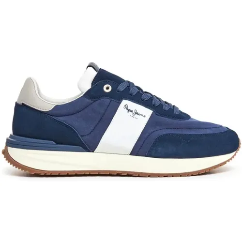 Tape Sneakers , Herren, Größe: 40 EU - Pepe Jeans - Modalova