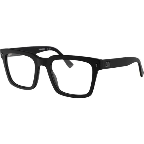 Iconic Optical Glasses Model 0013 , male, Sizes: 52 MM - Dsquared2 - Modalova