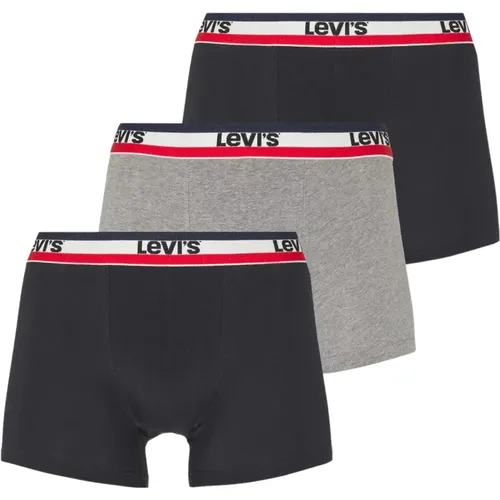 Levi's, Logo Boxer Brief 3-Pack , Herren, Größe: XL - Levis - Modalova