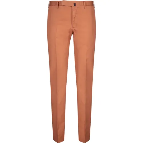 Slim Fit Trousers , male, Sizes: S, XL, L - Incotex - Modalova