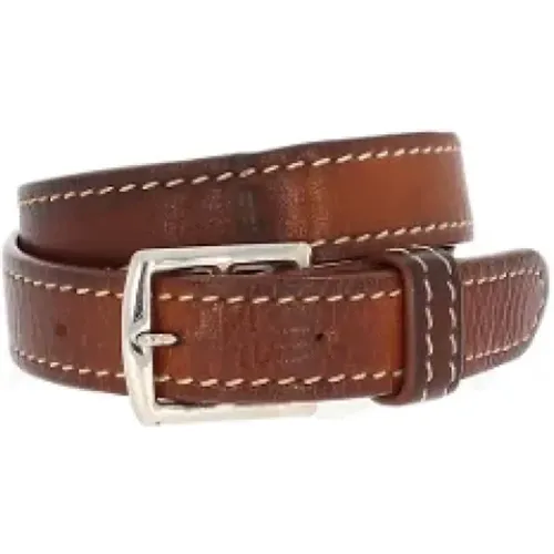 Pre-owned Leather bracelets , female, Sizes: ONE SIZE - Hermès Vintage - Modalova