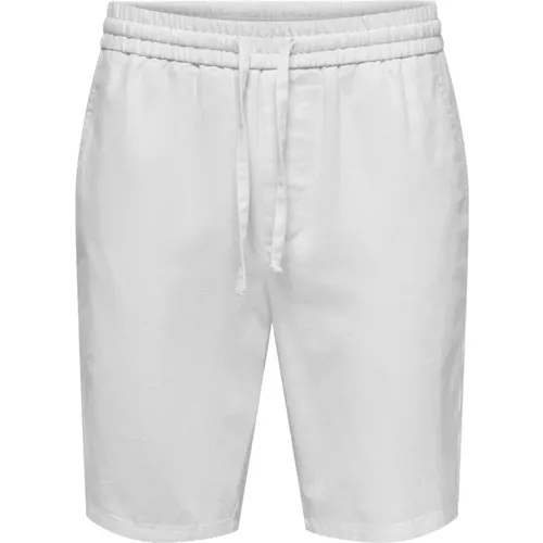 Stylish Bermuda Shorts for Men , male, Sizes: XS - Only & Sons - Modalova