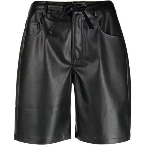 Schwarze Kunstleder Casual Shorts - Proenza Schouler - Modalova