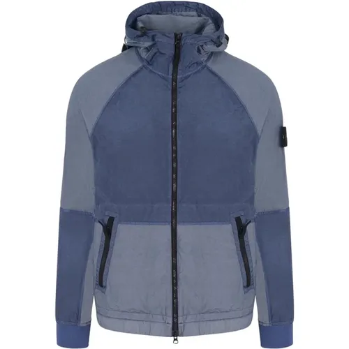 Nylon Metal Hooded Jacket , male, Sizes: M, L - Stone Island - Modalova