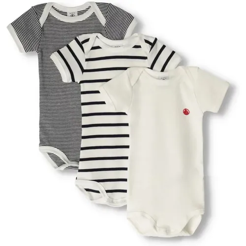 Blaue Romper Unisex Boxpakken A01tc - Petit Bateau - Modalova