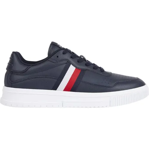 Hochwertige Sneakers mit markantem Logo , Herren, Größe: 40 EU - Tommy Hilfiger - Modalova