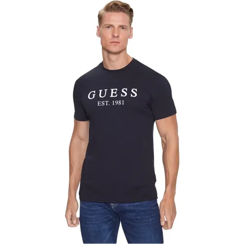 T-Shirts , Herren, Größe: XL - Guess - Modalova