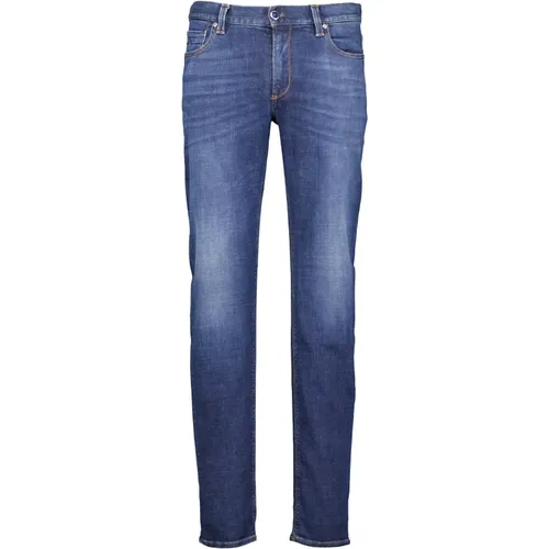 Blaue Jeans , Herren, Größe: W33 L36 - Alberto - Modalova