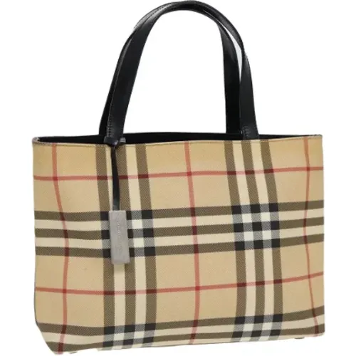 Pre-owned Canvas handbags , female, Sizes: ONE SIZE - Burberry Vintage - Modalova