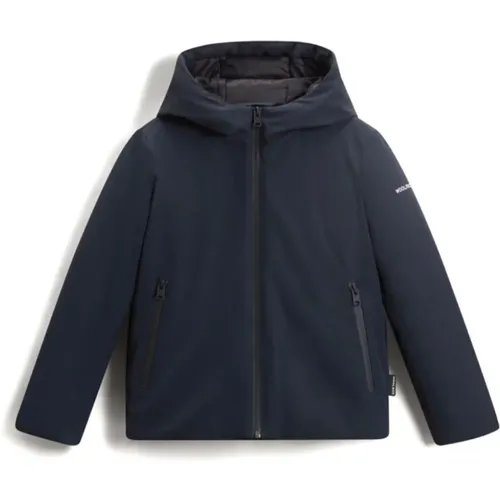 Blaue Pacific Zwei Schichten Jacke - Woolrich - Modalova