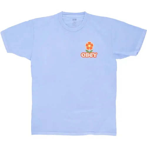 Blumen Pigment Tee Kurzarm T-Shirt - Obey - Modalova