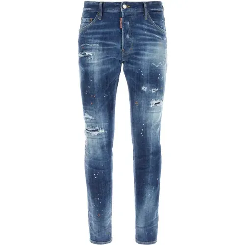 Stretch denim jeans , male, Sizes: S, M, 2XL, 3XL, L, XL - Dsquared2 - Modalova