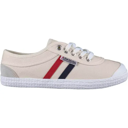 Retro Canvas Sneakers , Herren, Größe: 39 EU - Kawasaki - Modalova