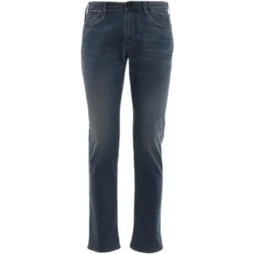 Slim Fline Jeans mit 5 Taschen - Emporio Armani - Modalova