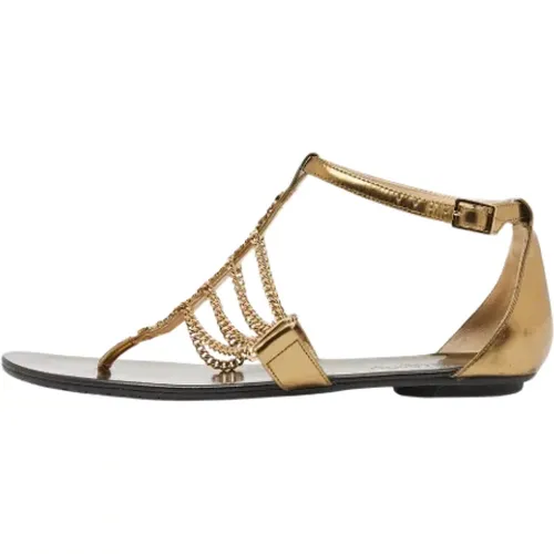 Pre-owned Stoff sandals - Jimmy Choo Pre-owned - Modalova