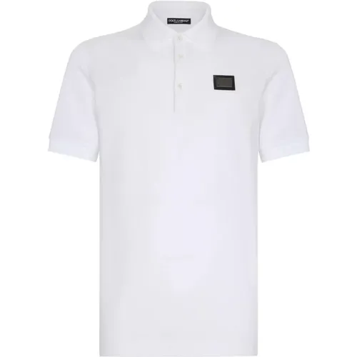 T-shirts and Polos , male, Sizes: M, XL, L - Dolce & Gabbana - Modalova