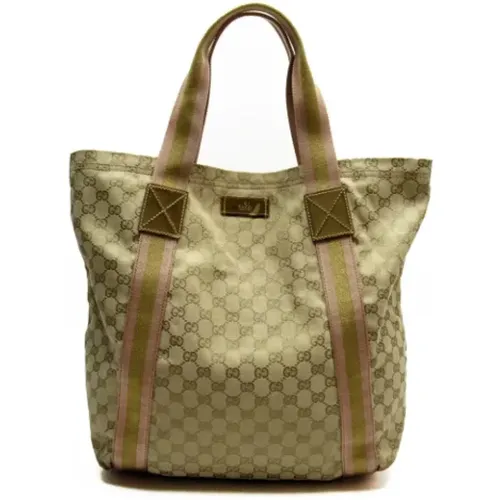 Pre-owned Canvas totes , female, Sizes: ONE SIZE - Gucci Vintage - Modalova