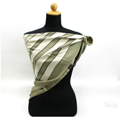 Pre-owned Multicolored Silk Fendi Scarf , female, Sizes: ONE SIZE - Fendi Vintage - Modalova