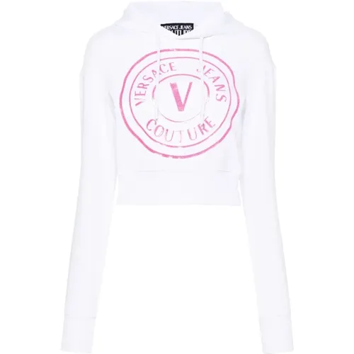 Sweatshirts , Damen, Größe: XS - Versace Jeans Couture - Modalova