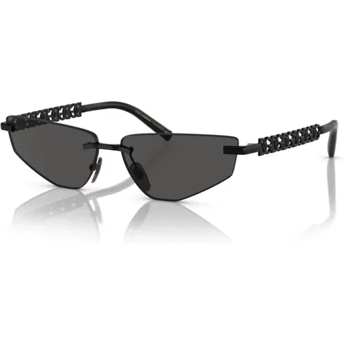 Essentials Large Sunglasses , female, Sizes: 58 MM - Dolce & Gabbana - Modalova