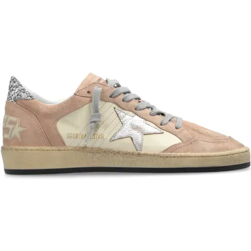 Sportschuhe Ball Star Double Quarter , Damen, Größe: 40 EU - Golden Goose - Modalova