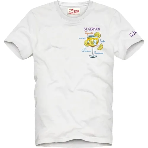 Stylisches Germain Spritz T-Shirt - MC2 Saint Barth - Modalova