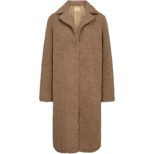 Teddy-Material Damenjacke - Soyaconcept - Modalova