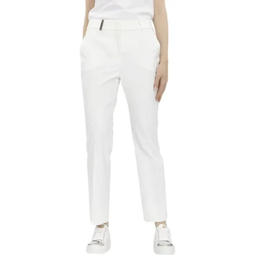 Chinos , female, Sizes: M - PESERICO - Modalova