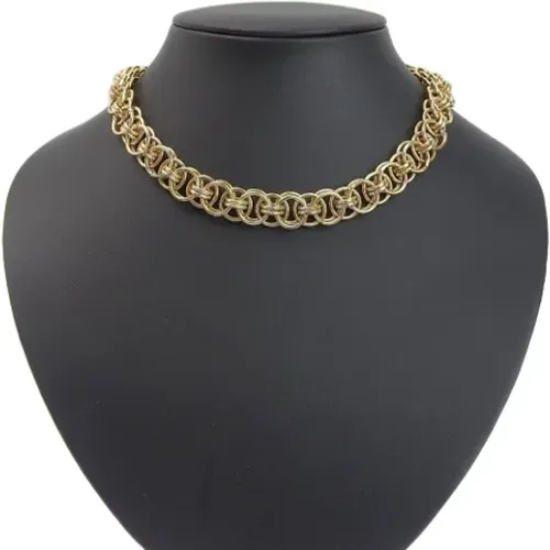 Pre-owned Gold Metal Necklace , female, Sizes: ONE SIZE - Chanel Vintage - Modalova