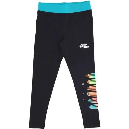 Mädchen High Rise Leggings Schwarz - Nike - Modalova