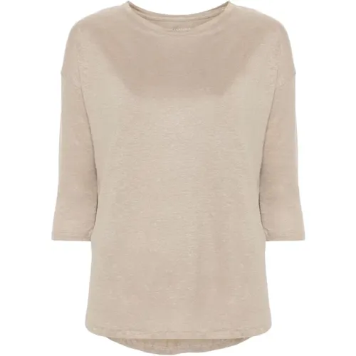 Linen Blend Sweater , female, Sizes: L, XL - majestic filatures - Modalova