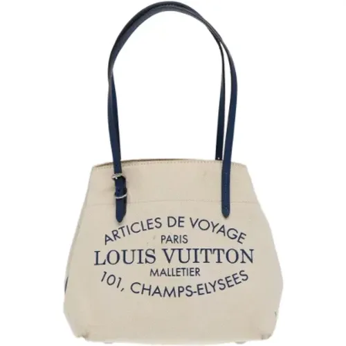 Pre-owned Canvas totes , female, Sizes: ONE SIZE - Louis Vuitton Vintage - Modalova