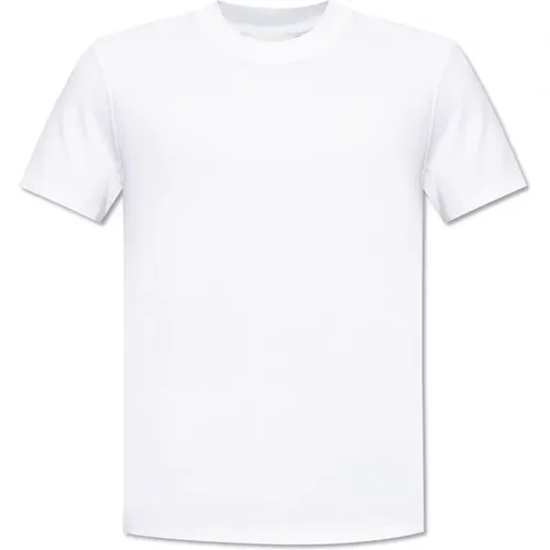 T-Shirt mit Logo , Herren, Größe: M - Ami Paris - Modalova